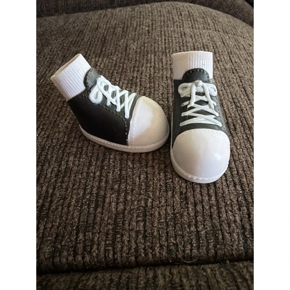 Lalaloopsy Oh No Scary Monster Boy Replacement Shoes Black High Top Accessories